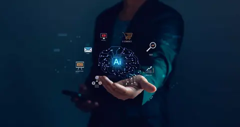 Connected AI automation system reducing manual operations and overhead